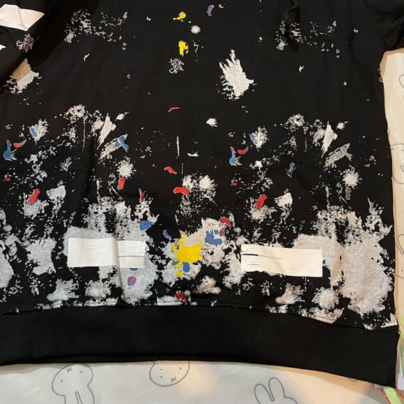 Off-White Starry Sky Graffiti Long Sleeve - Picture 4 of 6
